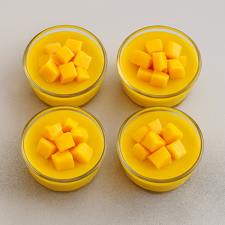 mango pudding (香芒布丁)