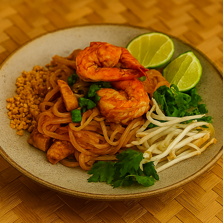 pad thai with shrimp