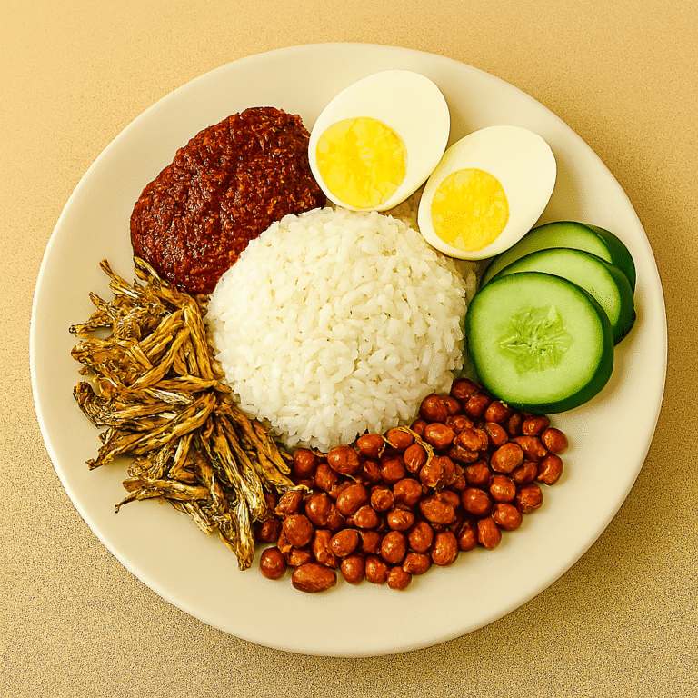 Nasi lemak(malaysia famous food)