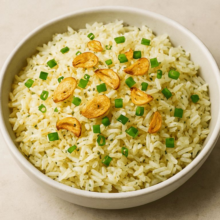 Garlic butter rice