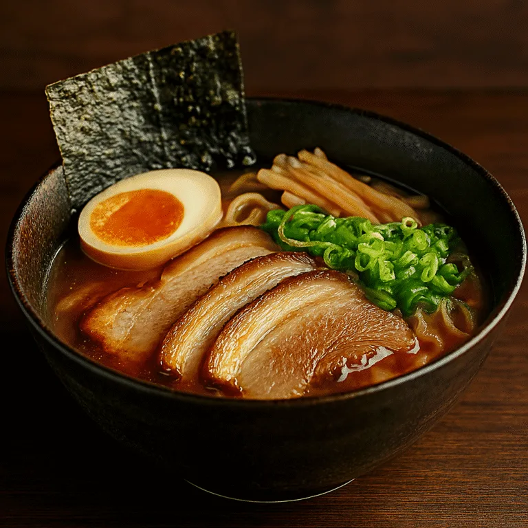 Ramen (tonkotsu style) 
