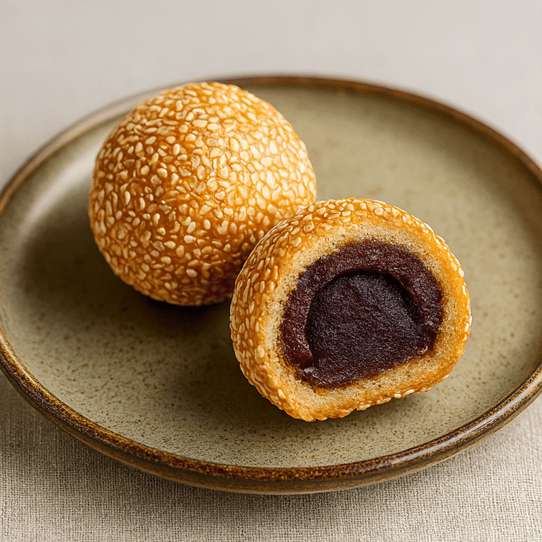 Sesame Seed Balls (Jian Dui) 