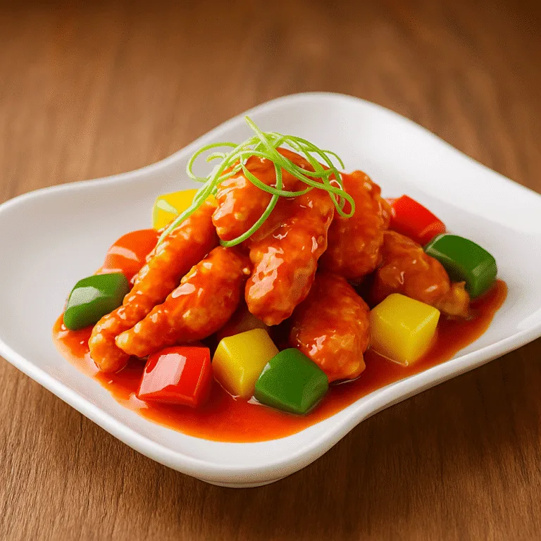 Sweet and sour pork 