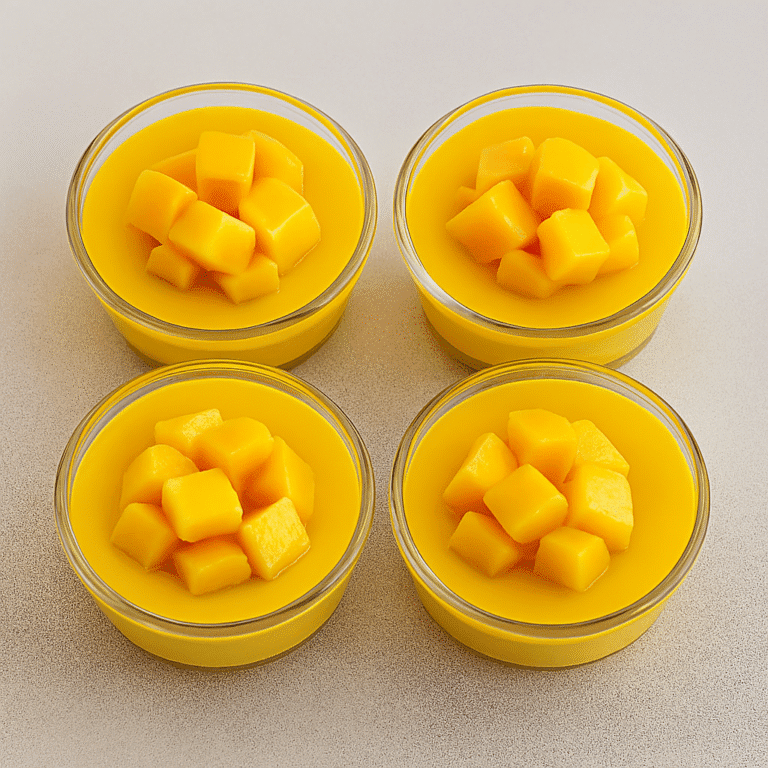 Mango pudding (香芒布丁) 