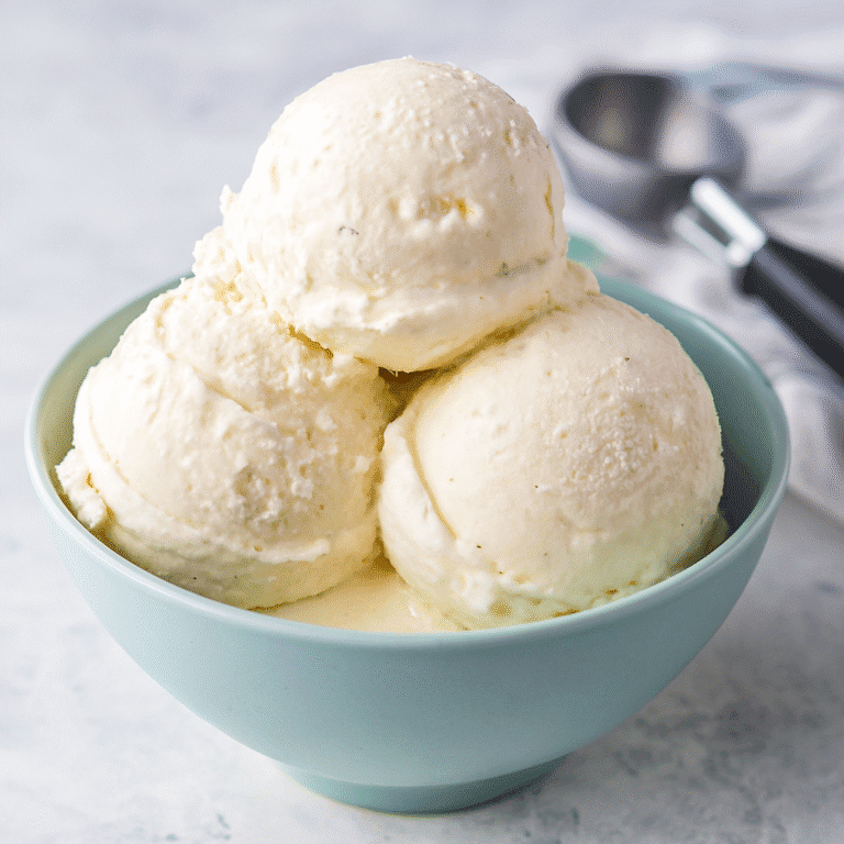 Classic Vanilla Custard Ice Cream Base